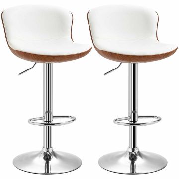 Baaritoolide komplekt, 2 tk, 46 × 53,5 × 85–106 cm