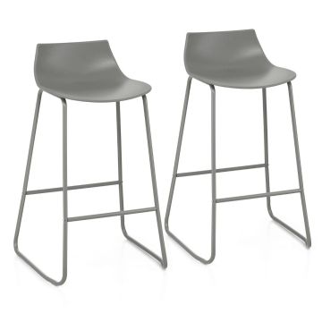 Baaritoolide komplekt, 2 tk, Hall, 49 × 84 × 48 cm