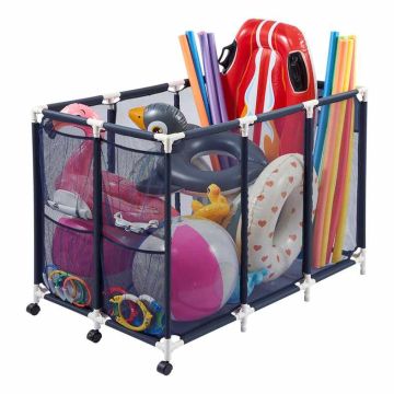 Basseinihoiukast VEVOR 87012, 3 ratast, 120 × 86,5 × 77 cm