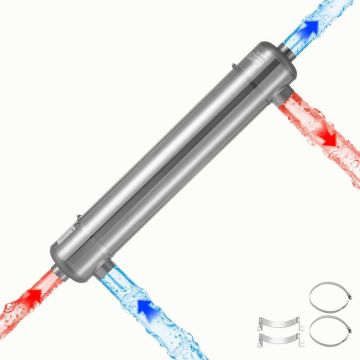 Basseini soojusvaheti VEVOR MF-360K, 360K BTU/h, 133 × 153 × 832 mm