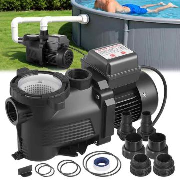 Basseinipump VEVOR XKP456T, ühekiiruseline, 43,5 × 27,5 × 20,5 cm