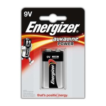 Patarei Energizer 9V/6LR61, 1 tk