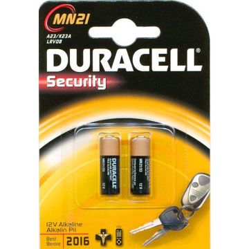 Patareid Duracell A23/MN21, 2 tk