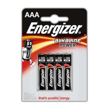 Patareid Energizer Alkaline Power AAA/LR03, 4 tk