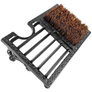 Jalatsikaabits Relaxdays 10052579_46, Riiuli ja looduslike harjastega, 33 × 12 × 22 cm