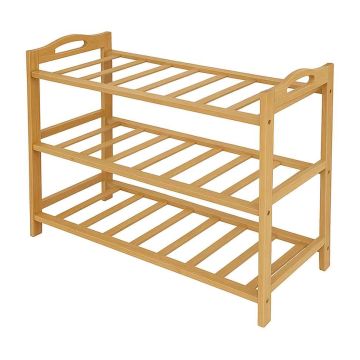 Jalatsiriiul Relaxdays 10051879_126, 3 tasandit, kuni 9 paari, 70 × 48 × 25 cm