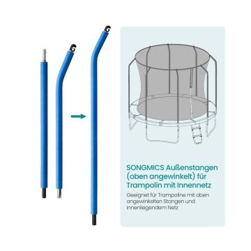 Batuto išorinių lazdų komplektas Songmics STA103Q01, 2 dalių