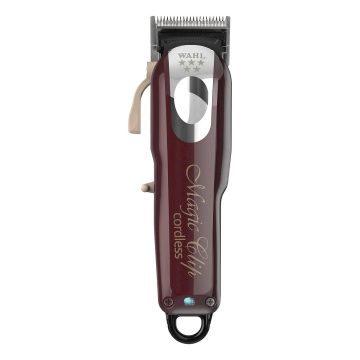 Belaidė plaukų kirpimo mašinėlė WAHL MAGIC CLIP 5 STAR, V 5000 variklis, 0,8–2,5 mm, 90 min. veikimo laikas