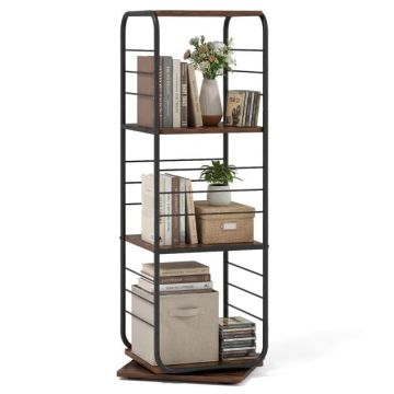 Rotating bookshelf, 4 shelves, 40 × 115 × 40 cm