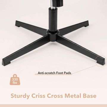 Criss Cross office chair, Folding armrests, 68 × 79–89 × 76.5 cm