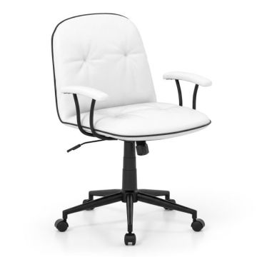 Office chair, Swivel, with armrests, 63 × 63 × 84.5–94.5 cm