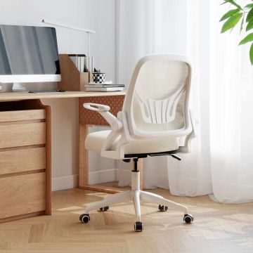 Office chair, with lumbar support, Sand, 63 × 92–100 × 63 cm