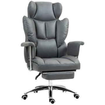 Kontoritool, Reguleeritava seljatoega, Tumehall, 74 × 120–128 × 65 cm