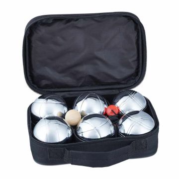 Bocce mängukomplekt Relaxdays, 6 kuuli, 22,5 × 16 × 7 cm