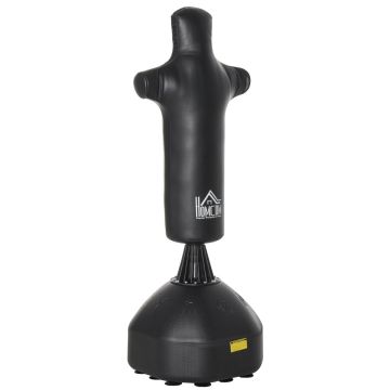 Боксерская груша Homcom 63x63x180см, черного цвета
