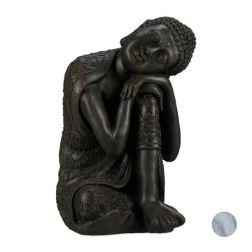 Buddha kuju Relaxdays, lamav, 35 × 60 × 35 cm