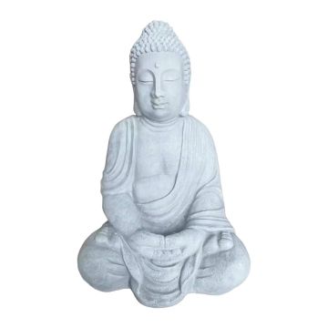 Buddha kuju Relaxdays, lootoseasendis, 49 × 71 × 34 cm