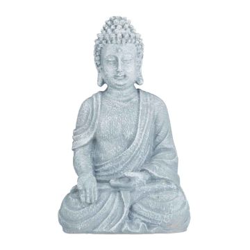Buddha kuju Relaxdays, mediteeriv, 24 × 40 × 15 cm