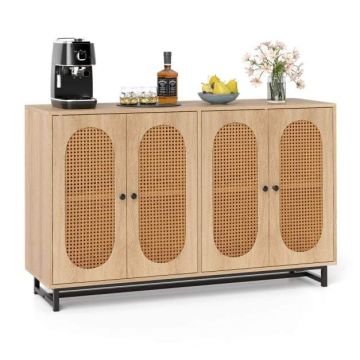 Sideboard, 4 doors, 2 compartments, 127 × 40.64 × 81.28 cm
