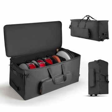 Чехол для барабанов VEVOR ZL-SND-0682, 6 перегородок, 3 кармана, 92 × 42 × 41 см