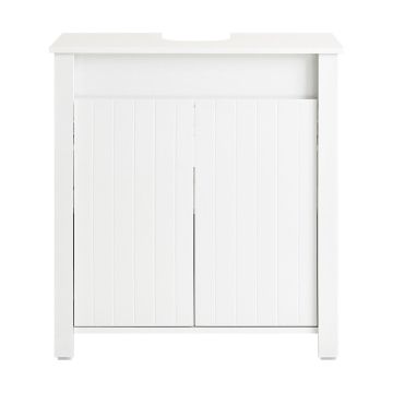 Valamu alune kapp 60x34x65.,5 cm, valge värvusega