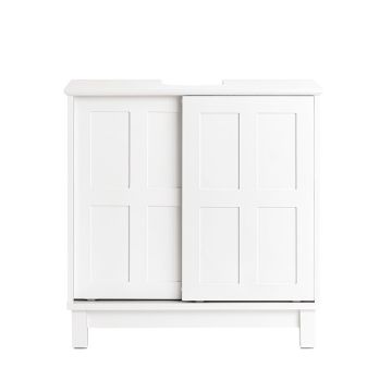 Valamu alune kapp 60x30x61cm., valge värvusega