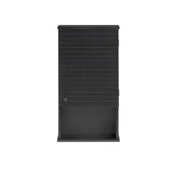 Seinakapp vannituppa 40x21x76cm., musta värvi