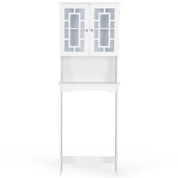 Vannitoakapike 60x22x170,5cm, valge värvi
