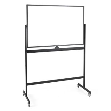 Magnettahvel 56x128x173cm, valge/must värv