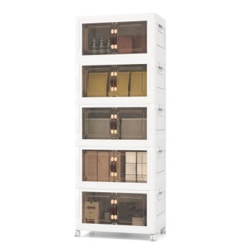 Книжный шкаф 169x59,9x37,5см, белого цвета