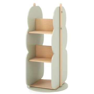 Детская полка 47,5x47,5x96см, зелёного/светло-коричневого цвета