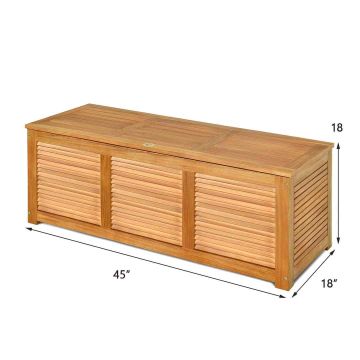 Садовый ящик 120x45x45см, светло-коричневого цвета