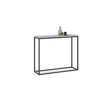 Betoonist disainiga konsoollaud Console 100x80x30cm, hall