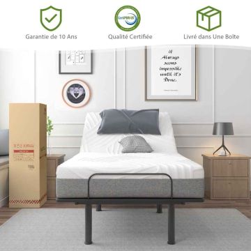 Mattress, Twin XL, 96.5 × 203 × 20 cm