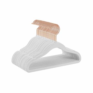 Riidepuud 30 tk, valge/kuldne värv
