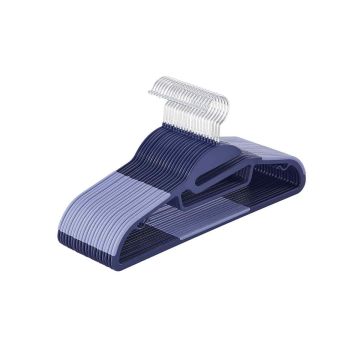 Plastikust riidepuud 20 tk, sinised