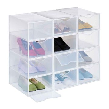 Hoiukastid Relaxdays 10048029.0, 12 tk, 23 × 14 × 33,5 cm