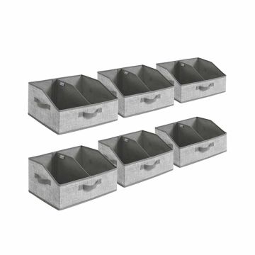 SONGMICS storage box set, 6 pcs, 40 × 30 × 20 cm