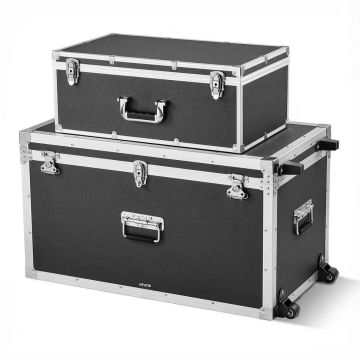 Hoiukastide komplekt VEVOR FG-1415-07, 2 tk, Must, 816 × 452 × 460 mm + 600 × 350 × 240 mm