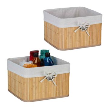 Hoiukorv Relaxdays, 1 tk, 31 × 20 × 31 cm