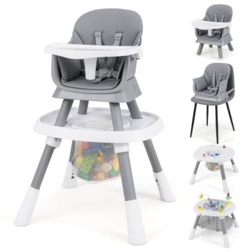 Multifunktsionaalne laste söögitool, 16 ühes, 60 × 93/95/97 × 60 cm
