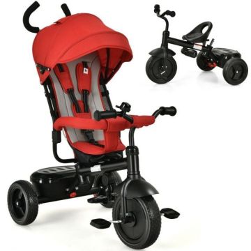 Multifunctional children's tricycle, 1-6 m, 89 × 98–105 × 56 cm