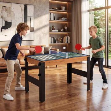 Multifunctional game table, 14 games, 123 × 105 × 90.5 cm