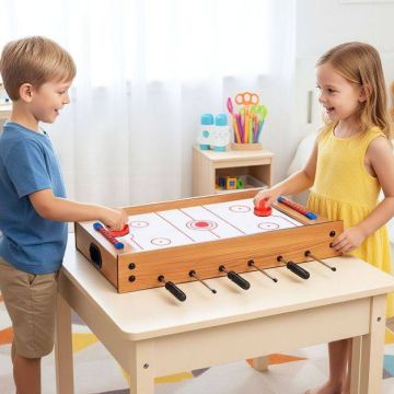 Multifunctional game table, 2 in 1, Green, 69 × 36 × 10 cm