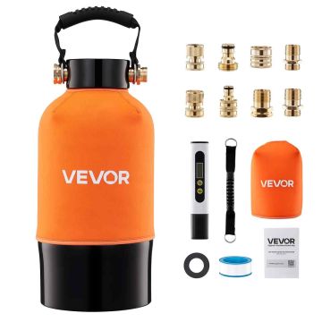 Deioniseeritud vee süsteem VEVOR PRS-XCG713, 5 l vaigumahuti, 180 × 180 × 400 mm