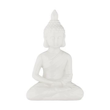 Dekoratiivne Buddha kuju Relaxdays 10043082.0, 17 × 11 × 7 cm
