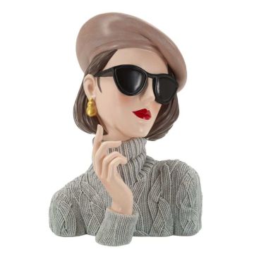 Dekoratiivne kujuke „Paris Woman“, 18,5 × 26 × 14 cm