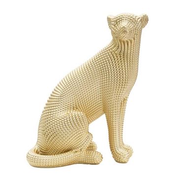 Dekoratiivne leopardi kuju, 23 × 29 × 15,5 cm