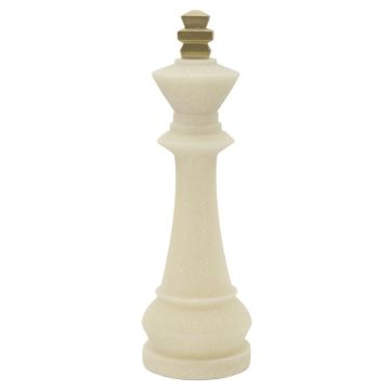 Dekoratiivne malekuninga kujuke QUARZY, Ø 13 × 41 cm