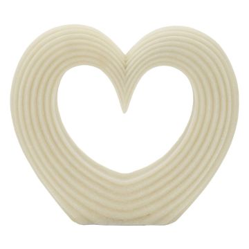 Dekoratiivne süda Lovvy Quarzy, 30 × 26 × 7 cm